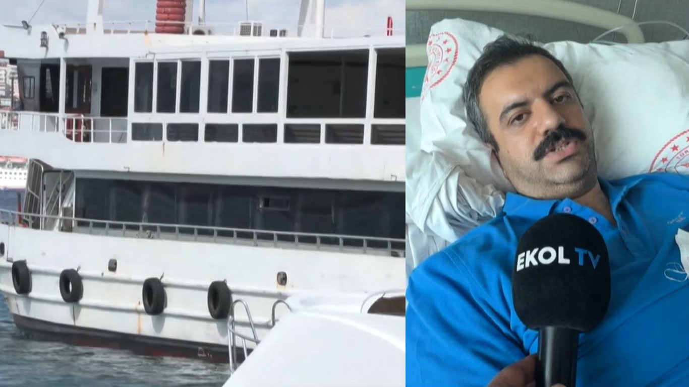 İstanbul Boğazı'nda faciadan dönüldü, yolcu motoru ile yük gemisi çarpıştı: 12 yaralı var!