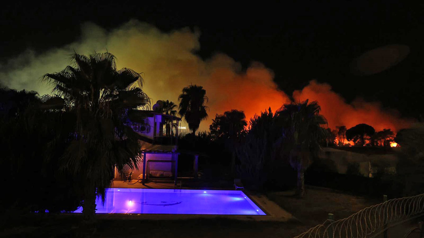 Antalya ve Muğla’daki orman yangınlarında son durum