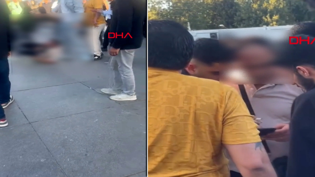 16 yaşındaki kızın fotoğraflarını çekerken yakalandı! Çevredekilerden meydan dayağı yedi