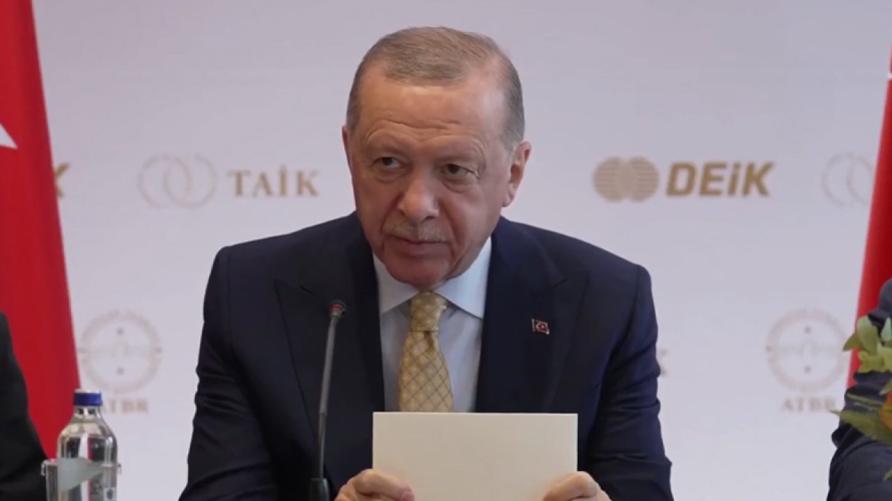 Cumhurbaşkanı Erdoğan'dan ABD ile iş birliği açıklaması: İvmenin hızlanmasını bekliyoruz!