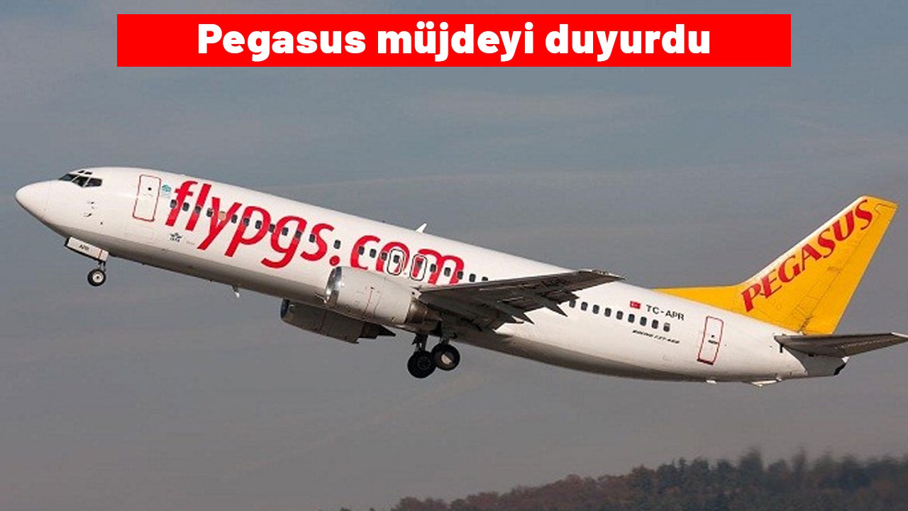 Pegasus müjdeyi duyurdu: 9 Euro'ya yurt dışına uçmak mümkün!