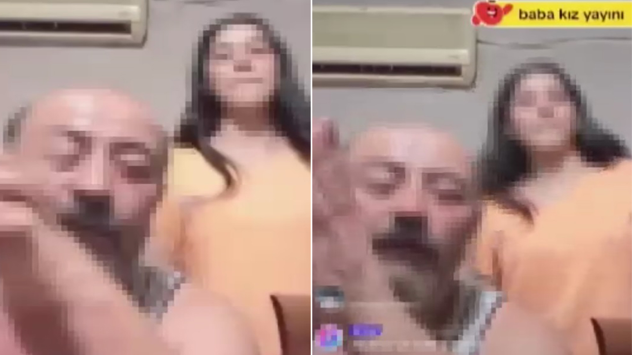 Sosyal medyada para için kızını dans ettiren baba tutuklandı!