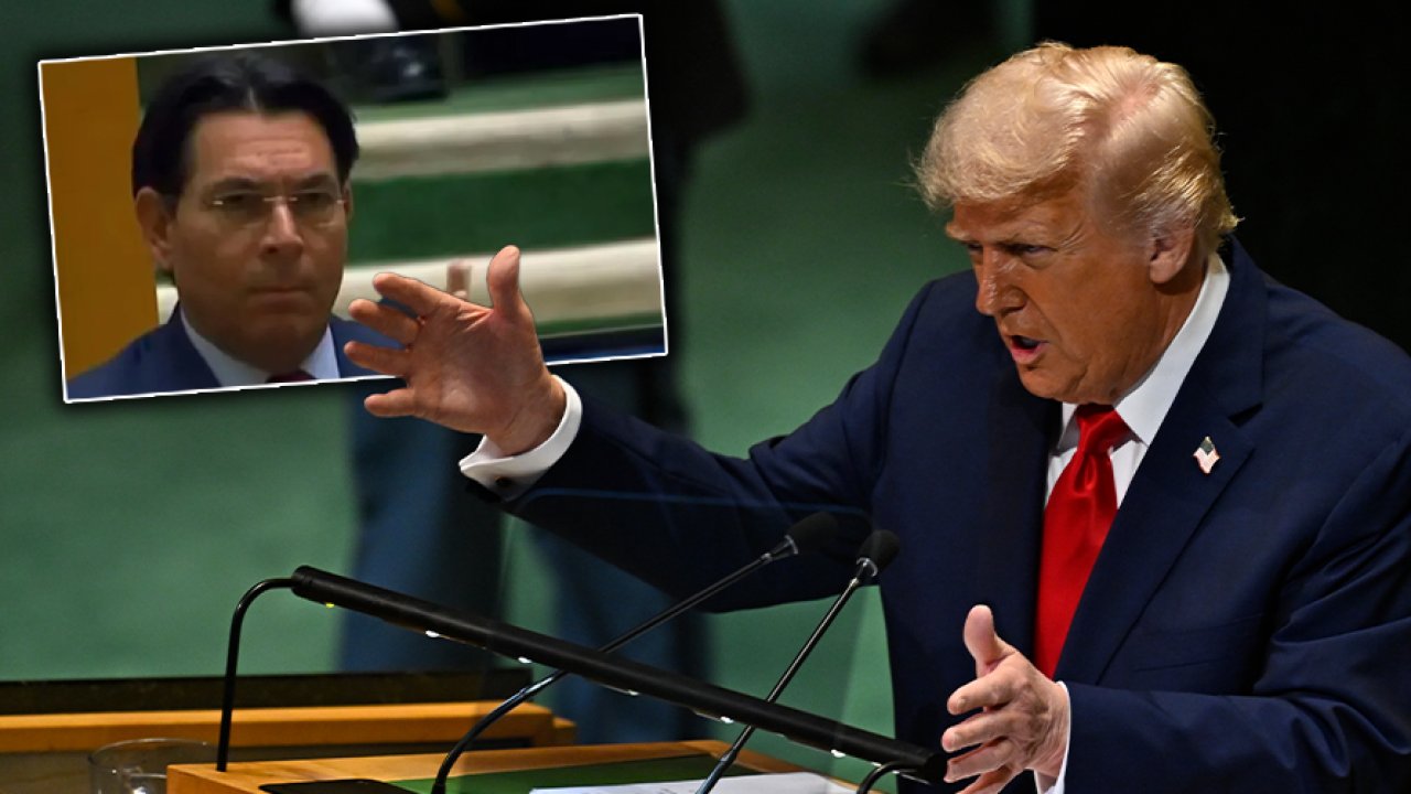 Trump'ın konuşmasını bir tek o onayladı: Kafasını salladı, sık sık alkışladı!