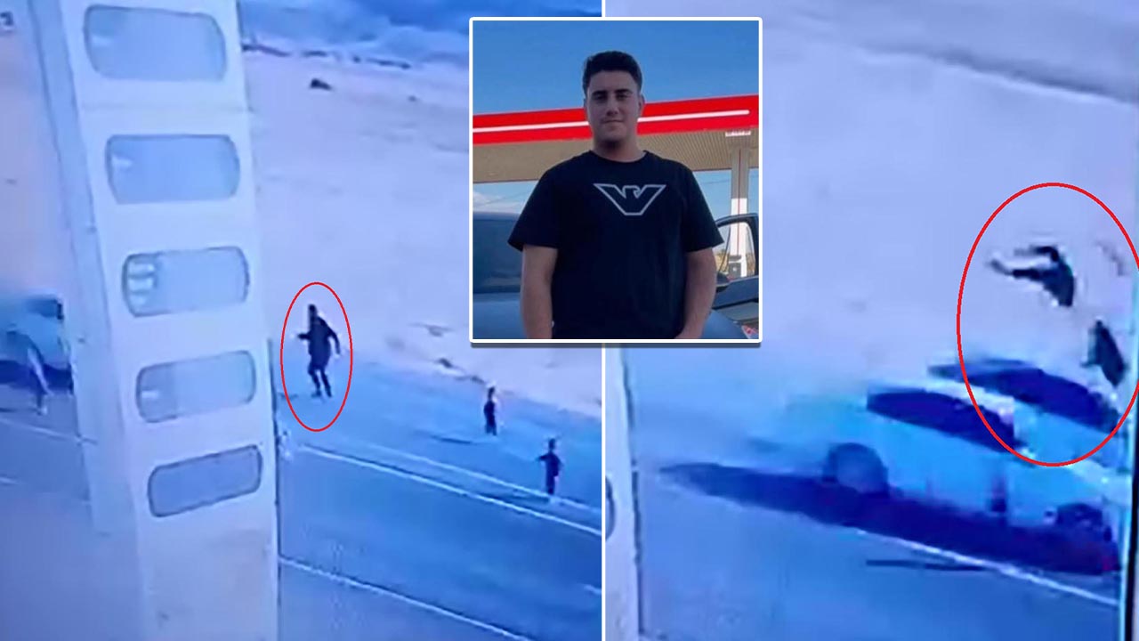 Ağrı'da feci kaza! 17 yaşındaki Berat yola fırlayan çocukları korumak isterken hayatını kaybetti