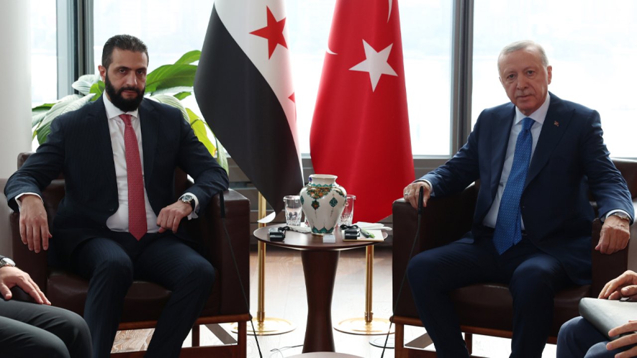 Cumhurbaşkanı Erdoğan, New York’ta Suriye Devlet Başkanı Şara ile görüştü!