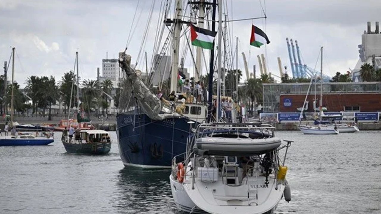 İtalya'dan sonra İspanya... Sumud Filosu'nu koruma için savaş gemisi gönderecek!
