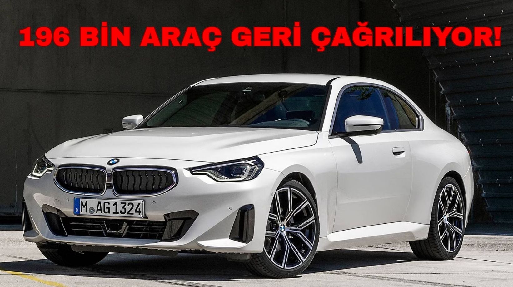 BMW'den bomba haber geldi: 196 bin aracını geri çağırma kararı aldı!