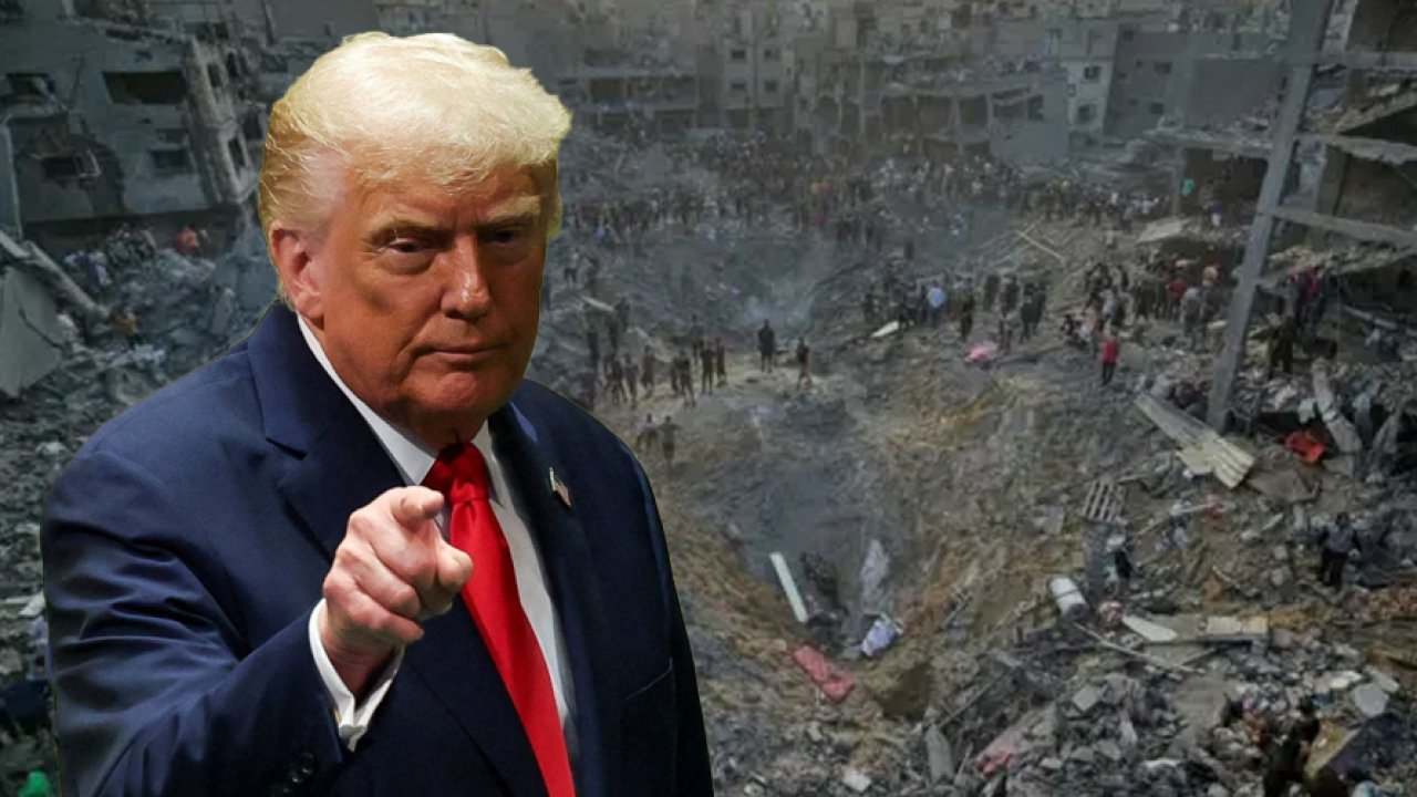 Donald Trump'tan Gazze açıklaması: Anlaşmaya yakınız!