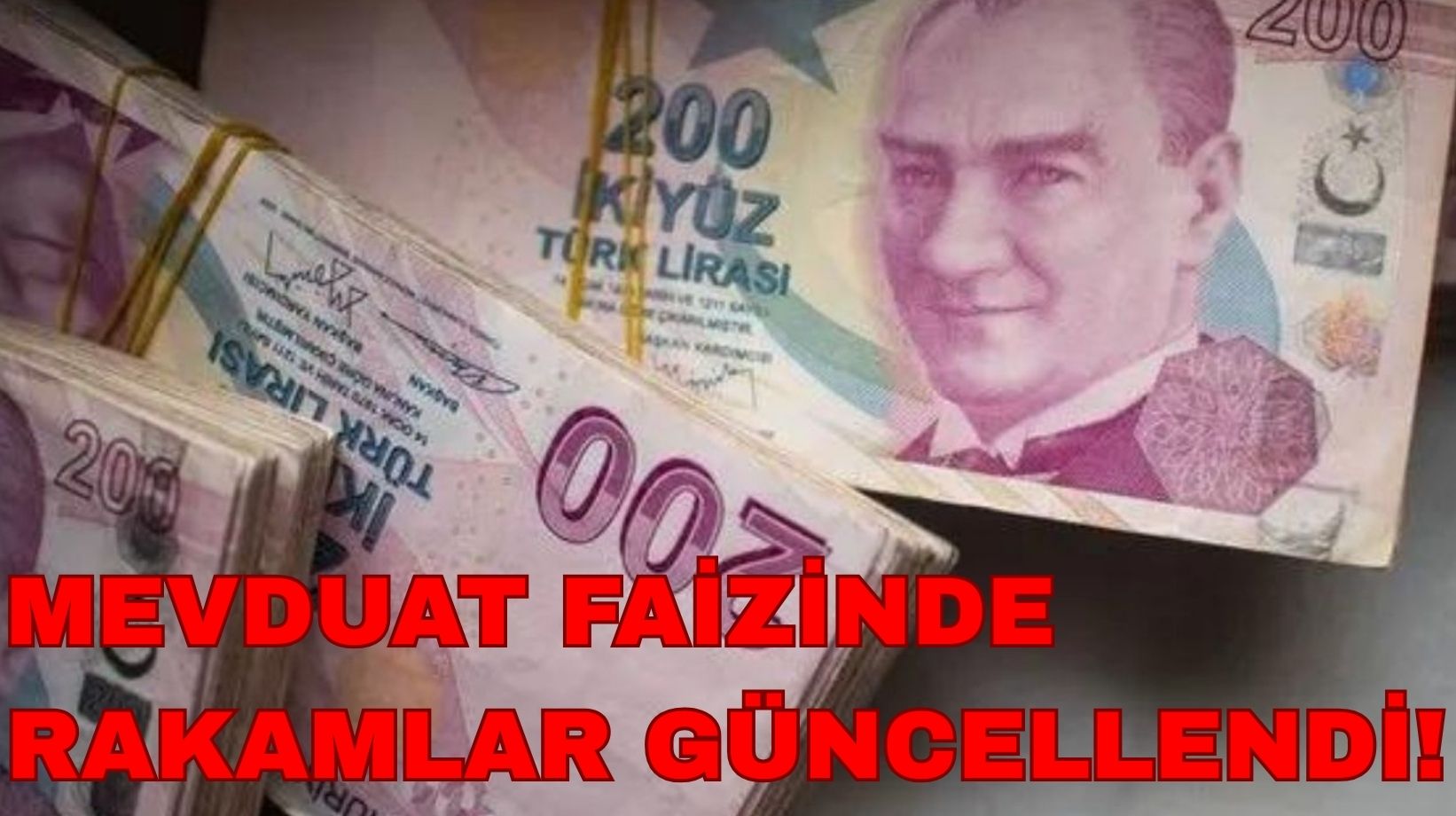 Mevduat faizlerinde rakamlar değişti: 2 milyon TL'nin aylık getirisi banka banka belli oldu!