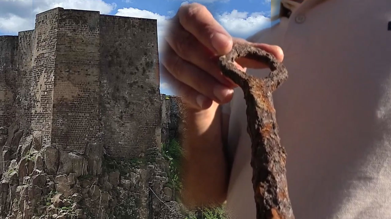 Tarihçileri heyecanlandıran keşif: Bitlis Kalesi'nin anahtarı bulundu