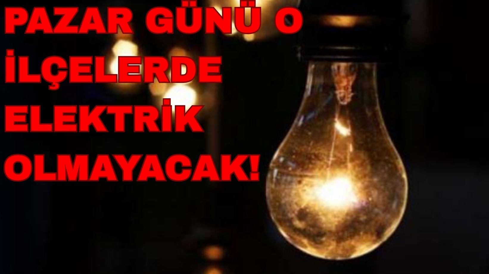 Pazar günü İstanbul'un pek çok ilçesinde elektrik olmayacak: BEDAŞ 28 Eylül Pazar elektrik kesintisi yaşayacak ilçeleri sıraladı