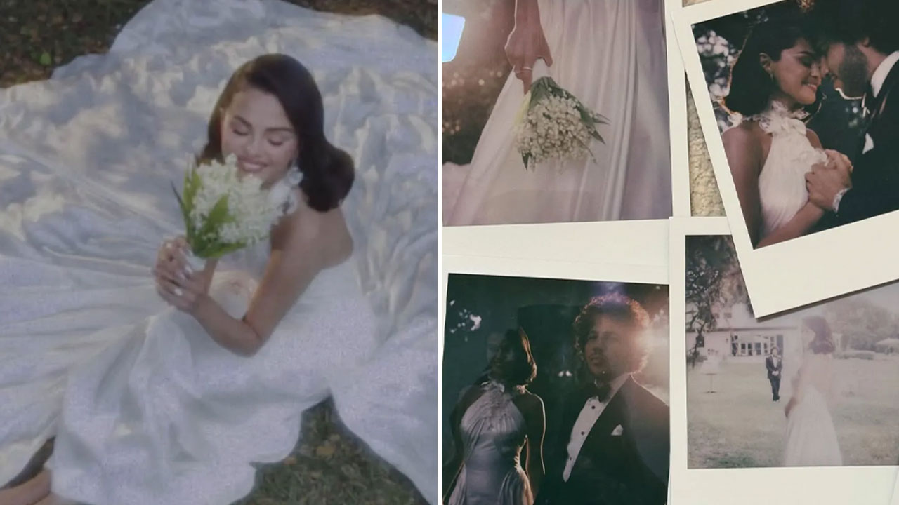 Rüya gibi bir düğünle dünyaevine girdi: Selena Gomez Benny Blanco ile evlendi!