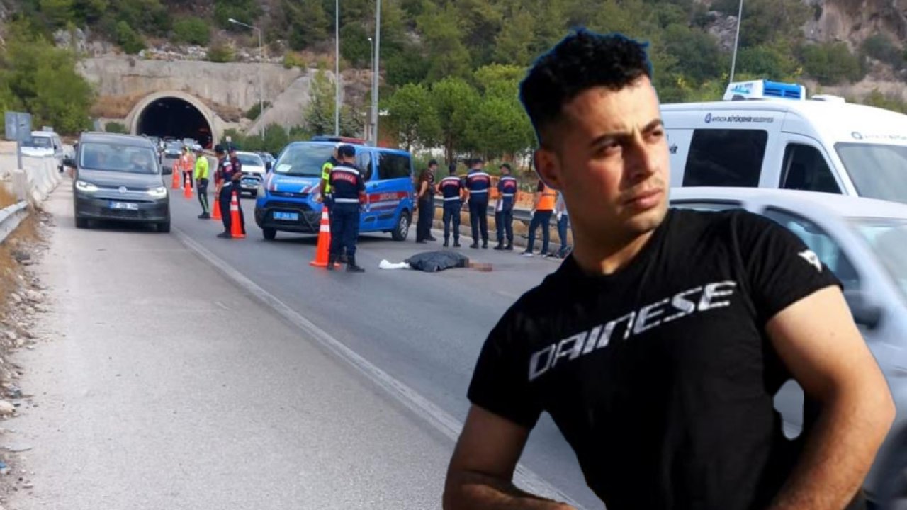 Motosiklet sürücüsünün korkunç ölümü: Metrelerce savruldu!