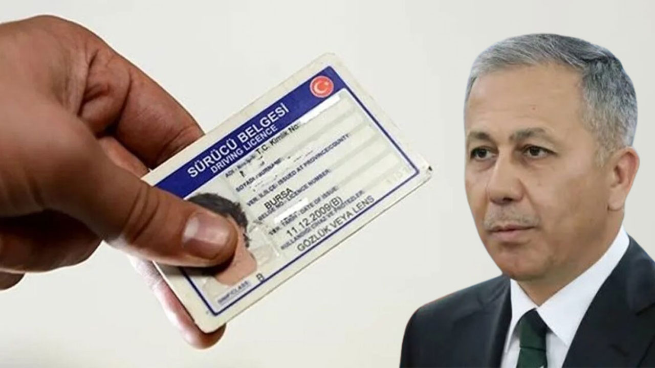 Bakan Yerlikaya'dan eski tip sürücü belgesi açıklaması