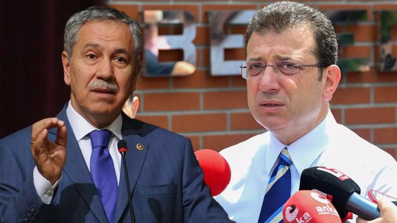 Bülent Arınç: Ekrem İmamoğlu tutuksuz yargılanmalı!
