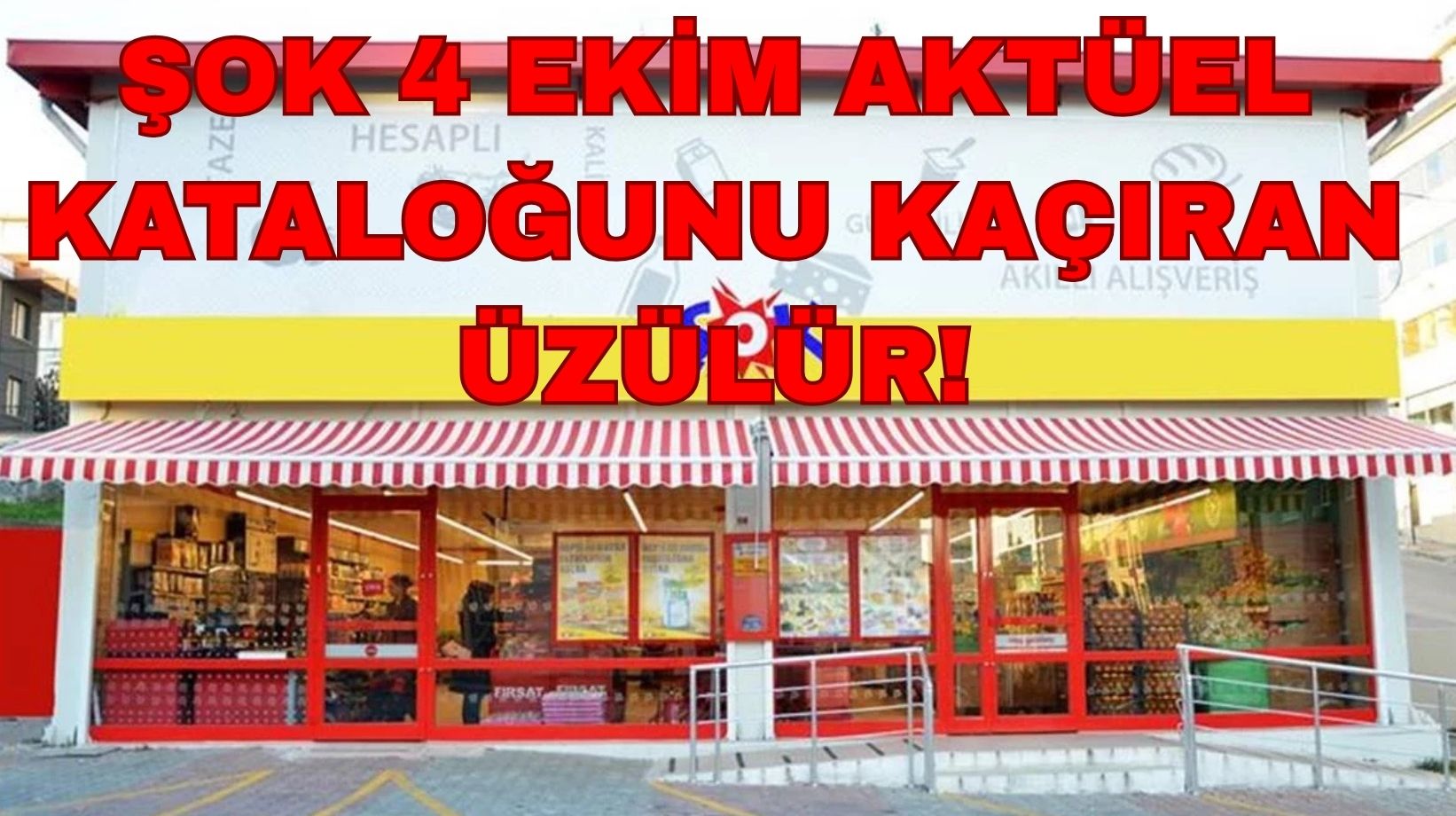 ŞOK Ekim indirimlerine başladı: 4 Ekim ŞOK aktüel kataloğu yayımlandı!