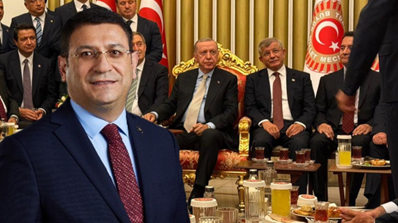 Meclis resepsiyonunda dikkat çeken temaslar: DEVA Partisi'nden açıklama geldi!