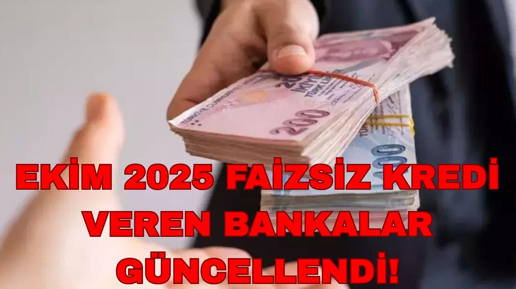 Ekim 2025 faizsiz kredi veren bankalar güncellendi: Hangi banka ne kadar faizsiz kredi veriyor?