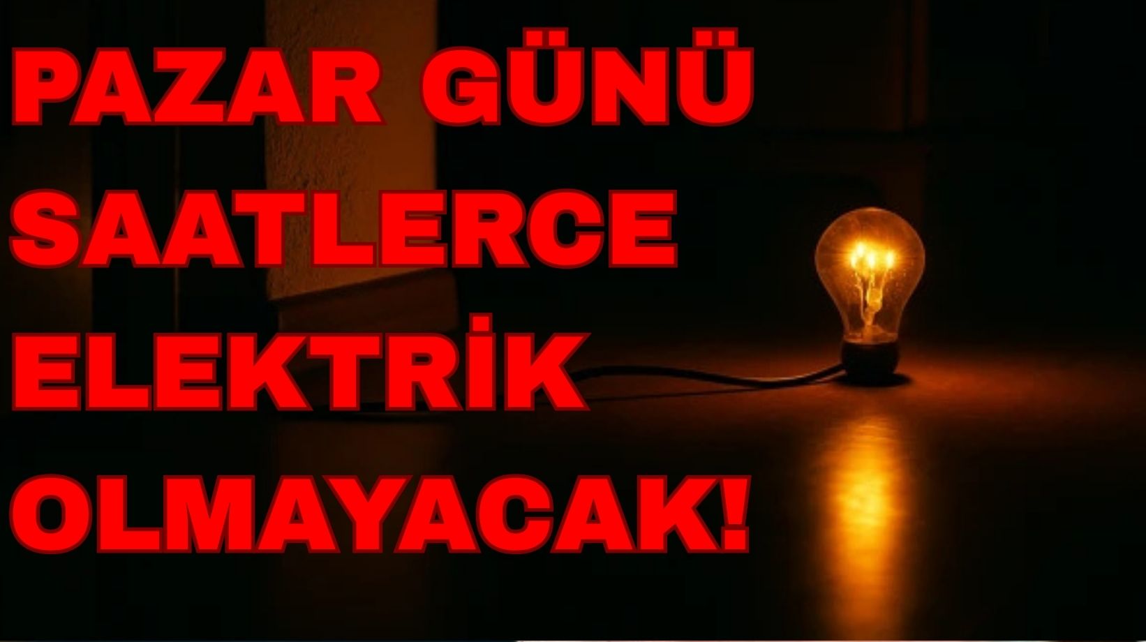 Pazar gününe mumları yedekleyin: Saatlerce elektrik olmayacak. BEDAŞ 5 Ekim 2025 elektrik kesintisi