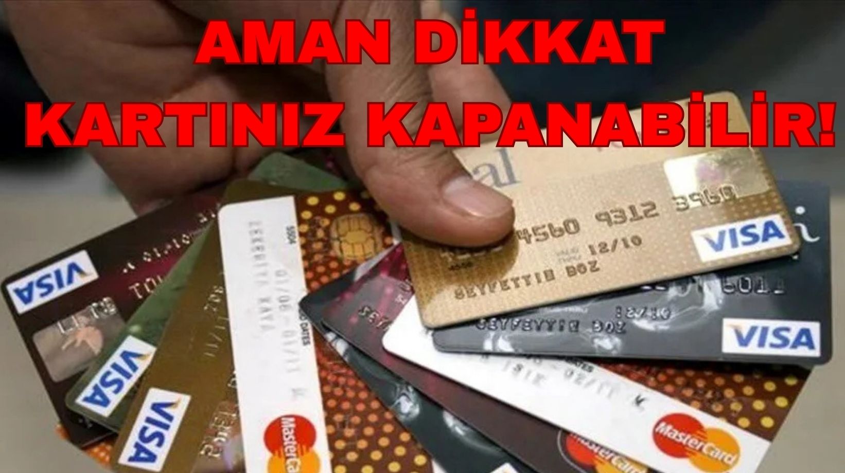 Kredi kartı kullananlar dikkat: Bu işlemi yapanın kredi kartı kapanabilir!