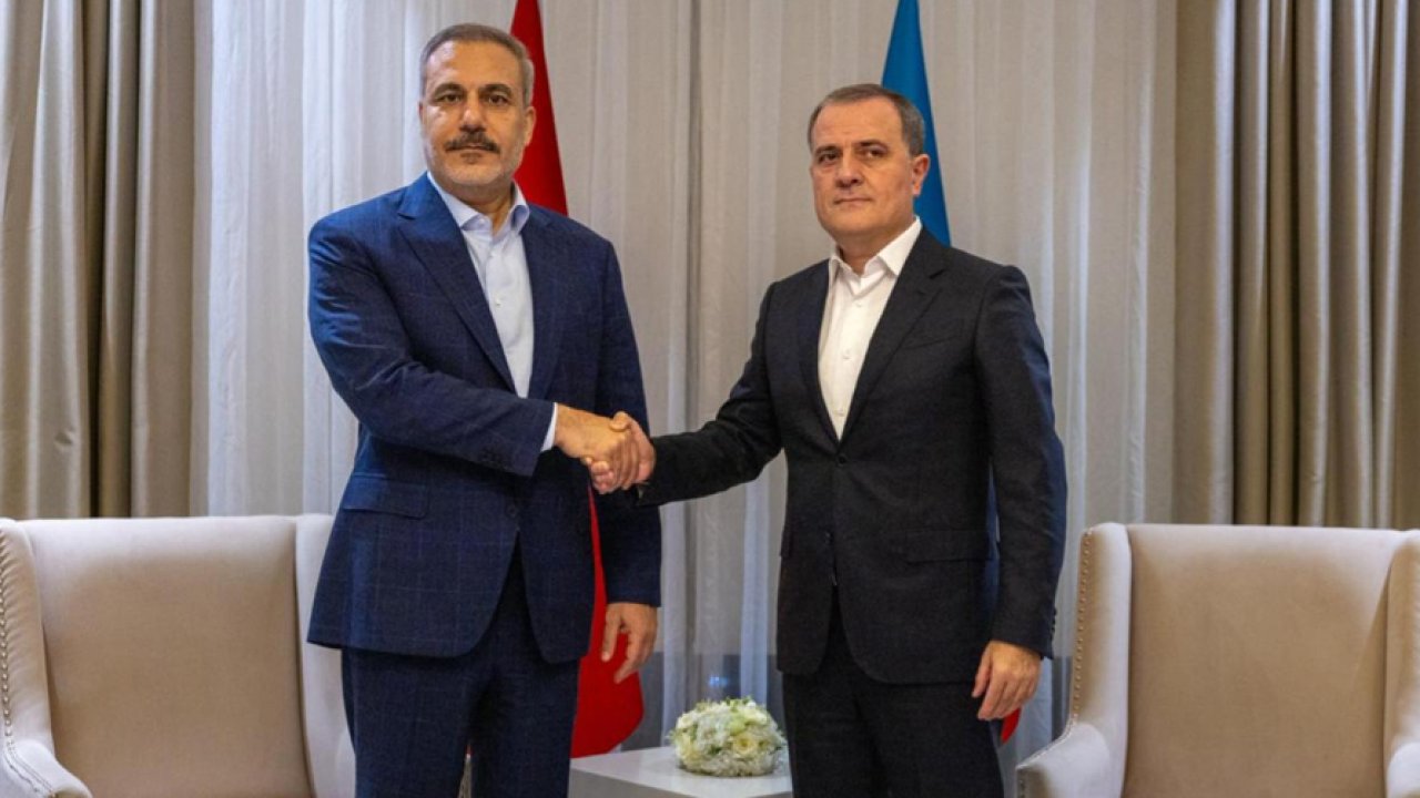 Bakan Fidan, Azerbaycan Dışişleri Bakanı ile görüştü!