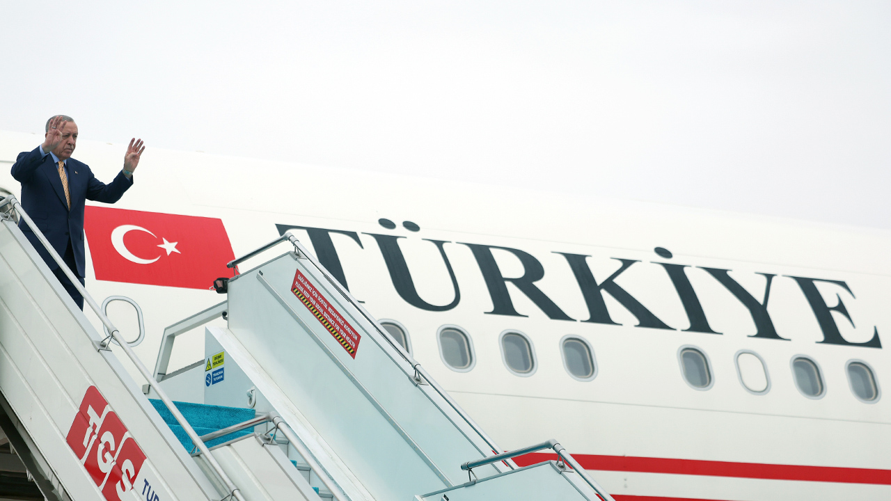 Cumhurbaşkanı Erdoğan Azerbaycan'a gitti!