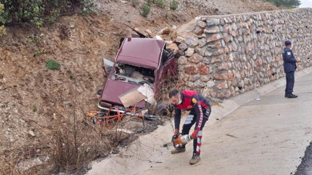 Yağış kabusa dönüştü: Feci kazada karı koca can verdi!