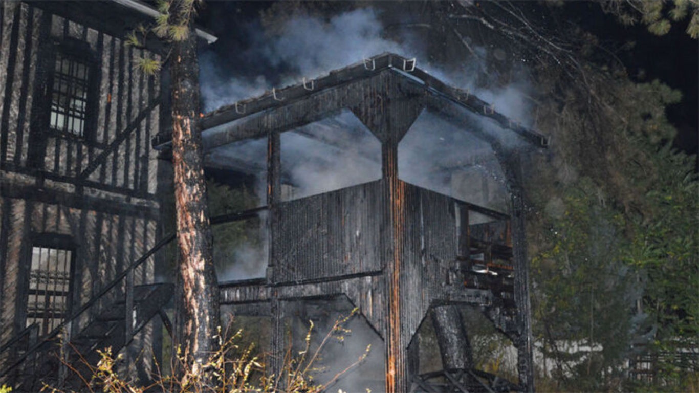 Tarihi Havza Konağı'nda yangın çıktı: Atatürk de kalmıştı