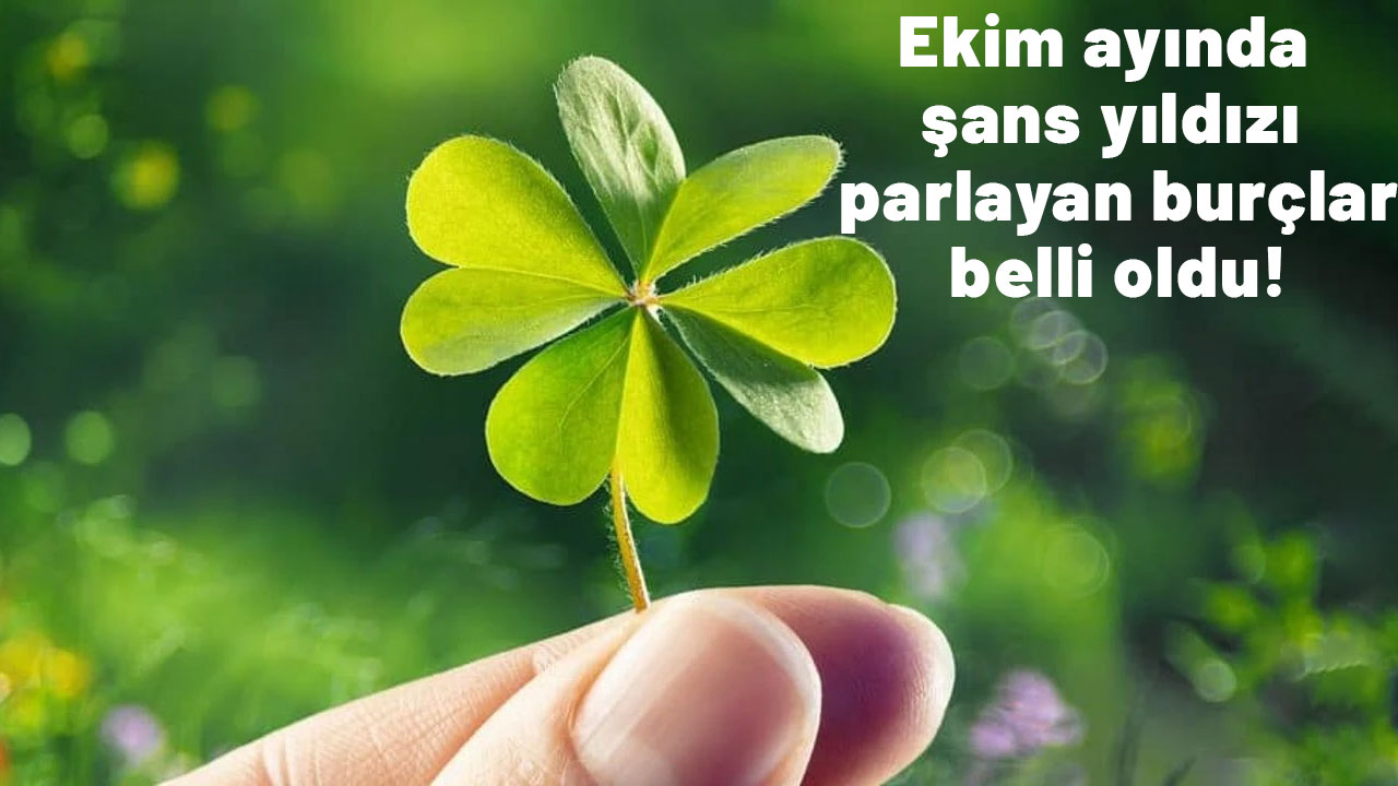 Ekim ayında şans yıldızı parlayan burçlar belli oldu!