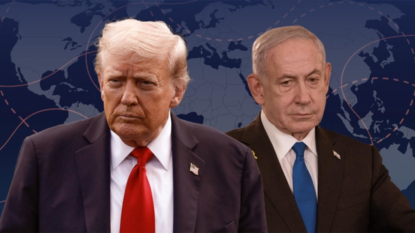 Başkan Trump: Netanyahu'ya İsrail tüm dünya ile savaşamaz dedim