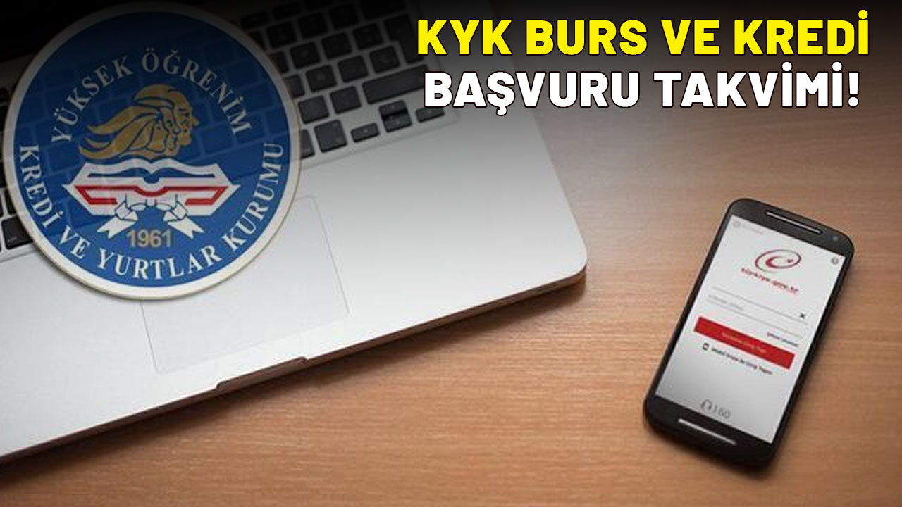 KYK burs ve kredi başvuru takvimi: Milyonlarca öğrenci merak ediyor!  KYK burs ve kredi başvuruları ne zaman başlayacak?