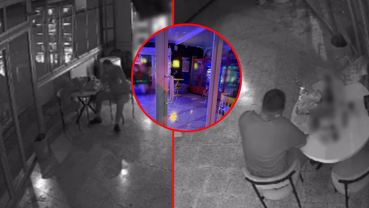 Akıllara durgunluk veren olay! Camı kırıp girdiği markette çilingir sofrası kurdu
