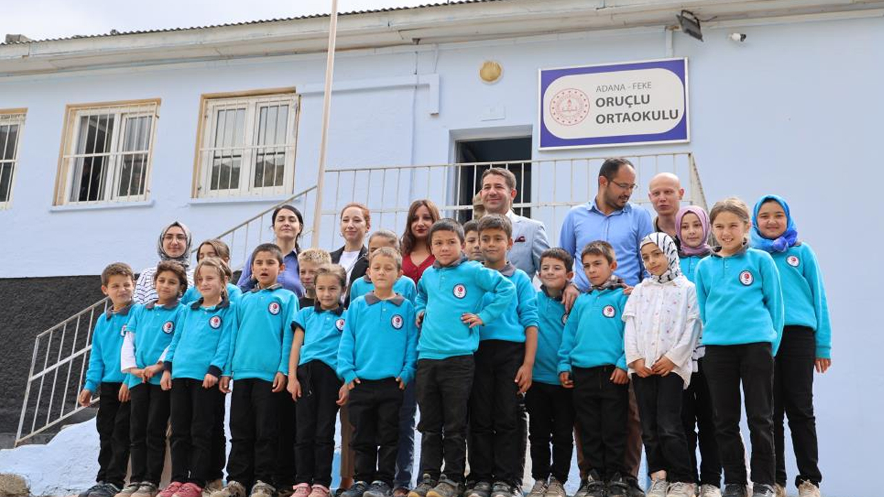 Köy okulunda 'özel okul konforu': Sınıfta sadece 2 kişiler