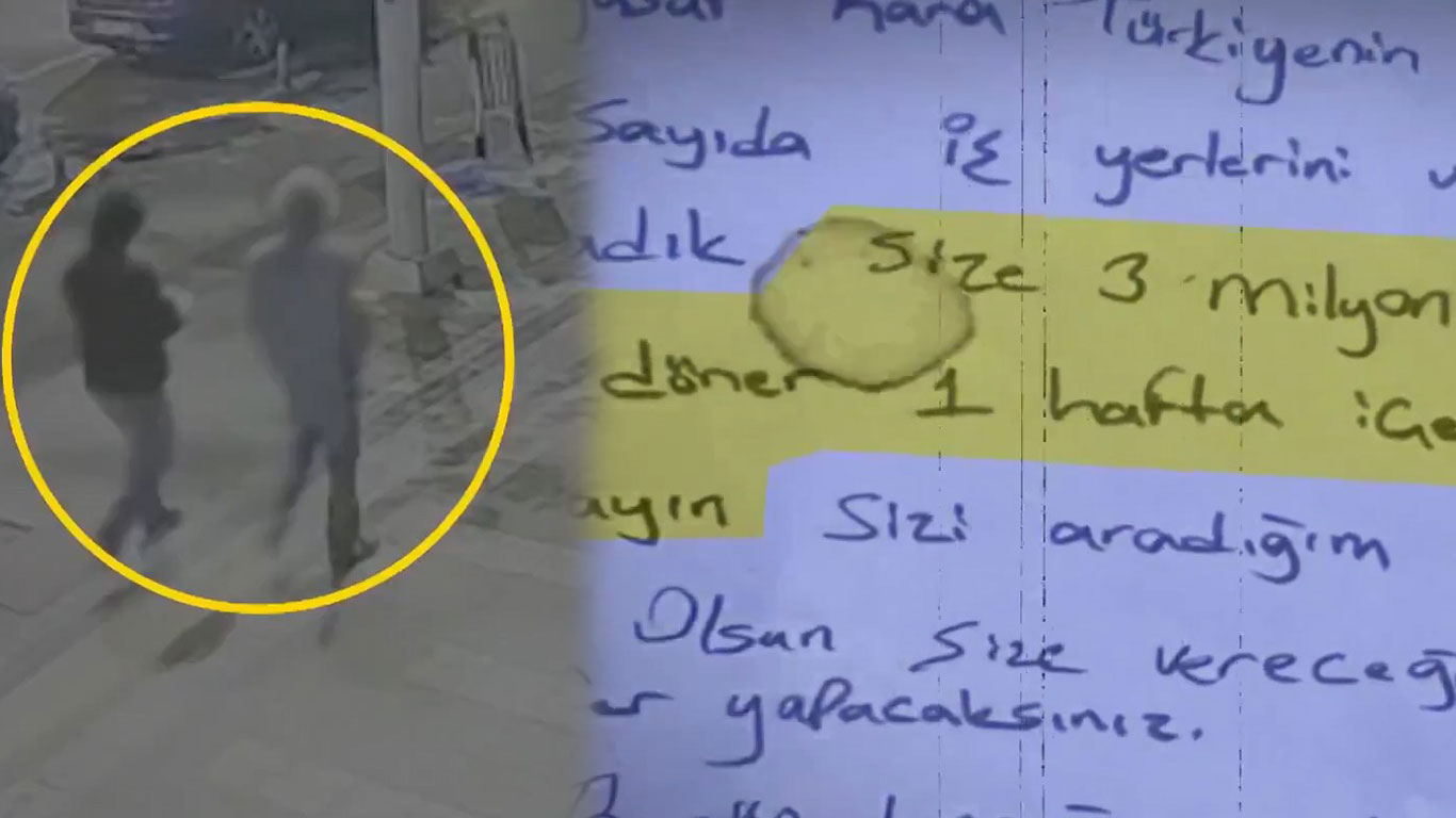 Eski patronundan mektupla 3 milyon lira haraç istedi: Bugün bacağına, yarın kafana sıkarım