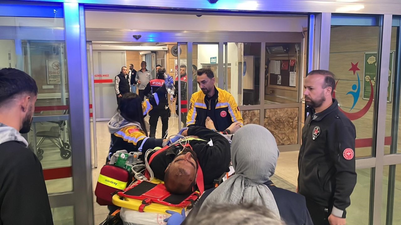 Şantiyede kavga kanlı bitti: 1'i ağır 4 kişi yaralandı!