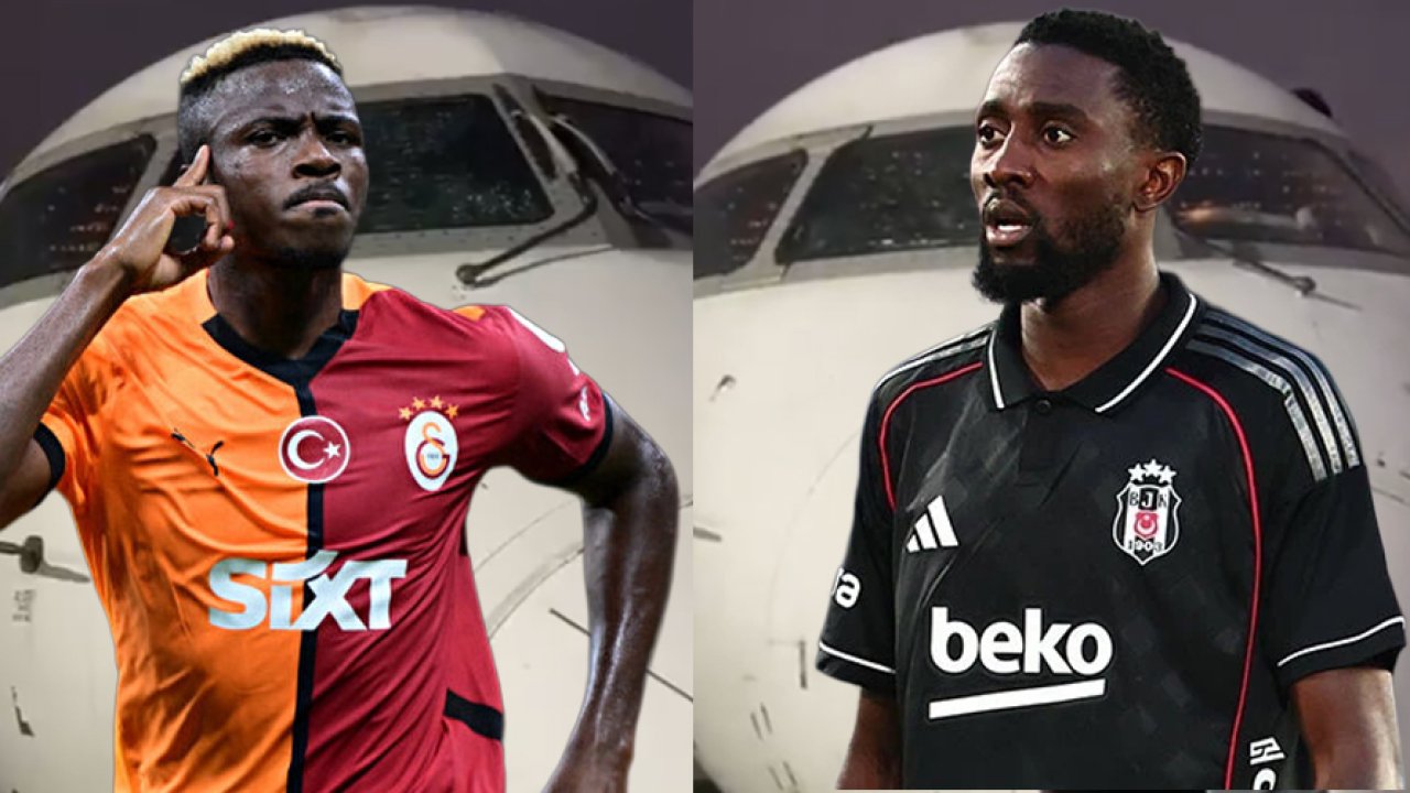 Osimhen ve takım arkadaşlarının panik anları: Uçak acil iniş yaptı!