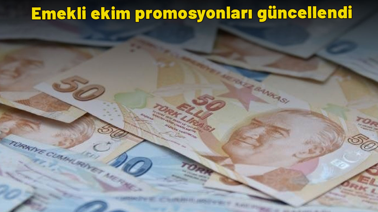 Emekli ekim promosyonları güncellendi: En yüksek maaş veren banka hangisi? İşte detaylar...