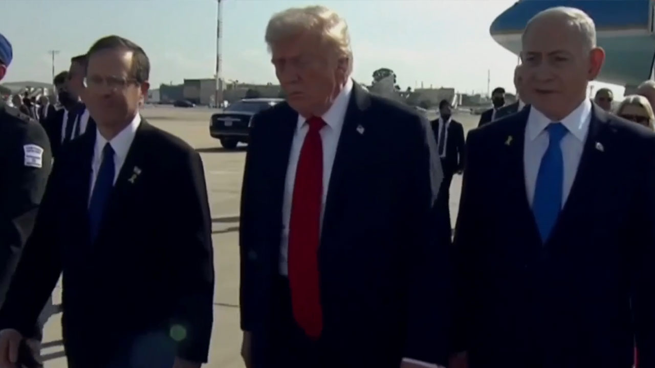 ABD Başkanı Trump İsrail'de: Gazze'ye gitmekten gurur duyarım!