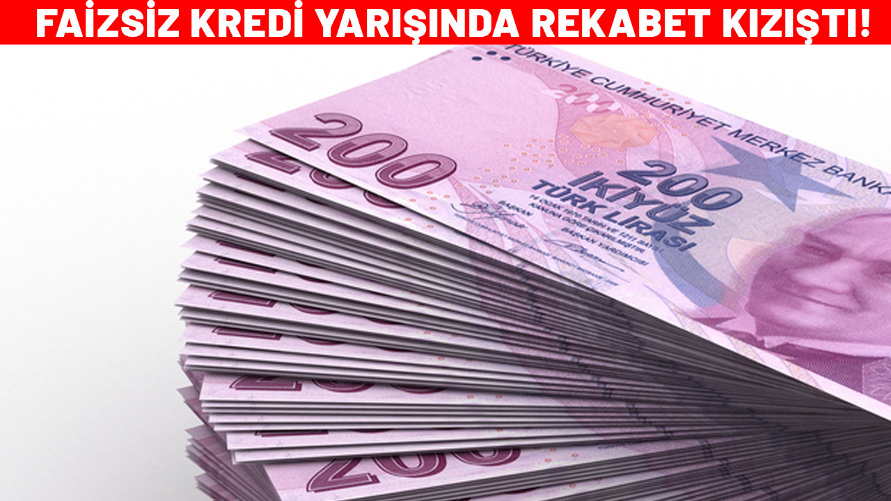 Faizsiz kredi yarışı sürüyor: En yüksek krediyi veren banka belli oldu! Peki hangi banka en yüksek faizsiz krediyi veriyor?