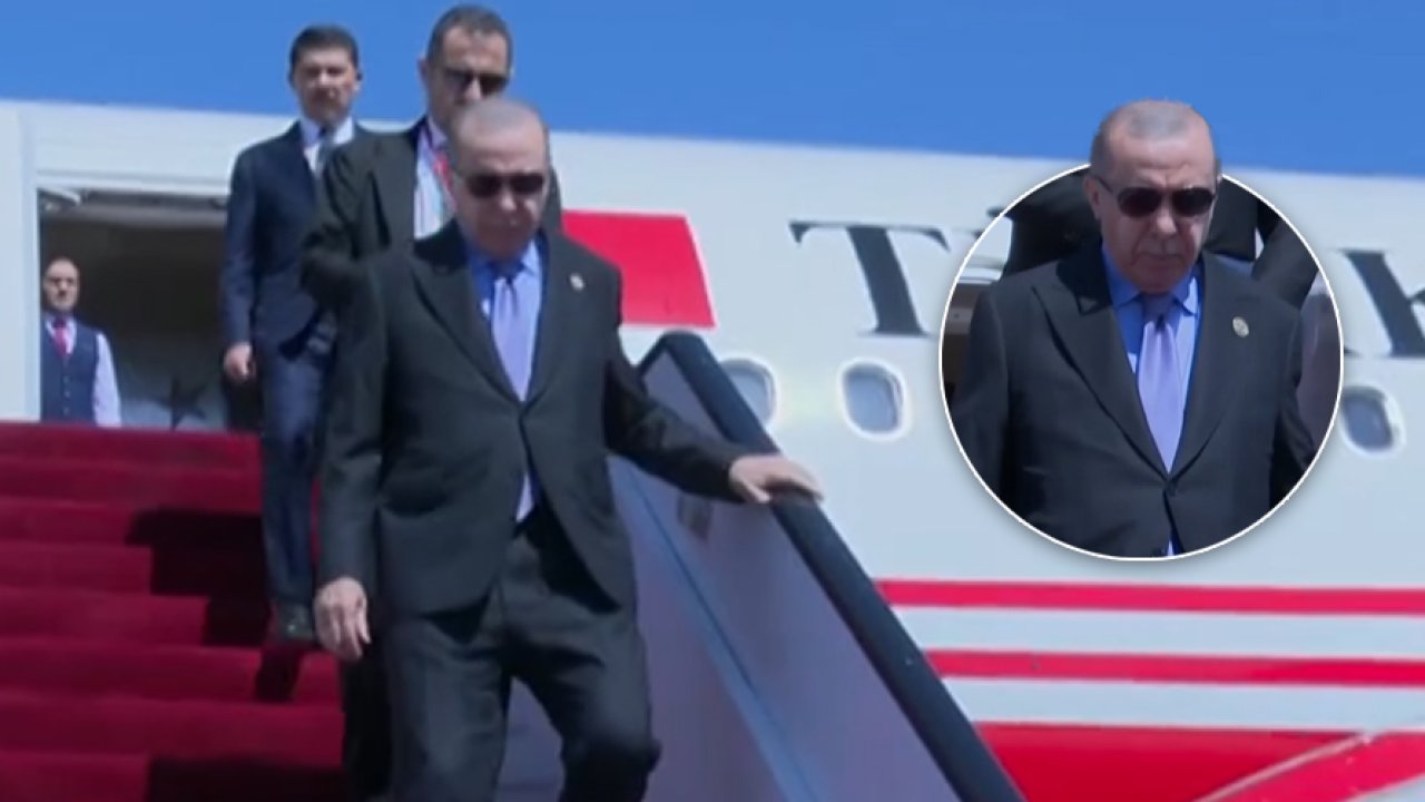 Cumhurbaşkanı Erdoğan'ın uçağı pisti pas geçti: İşte nedeni...