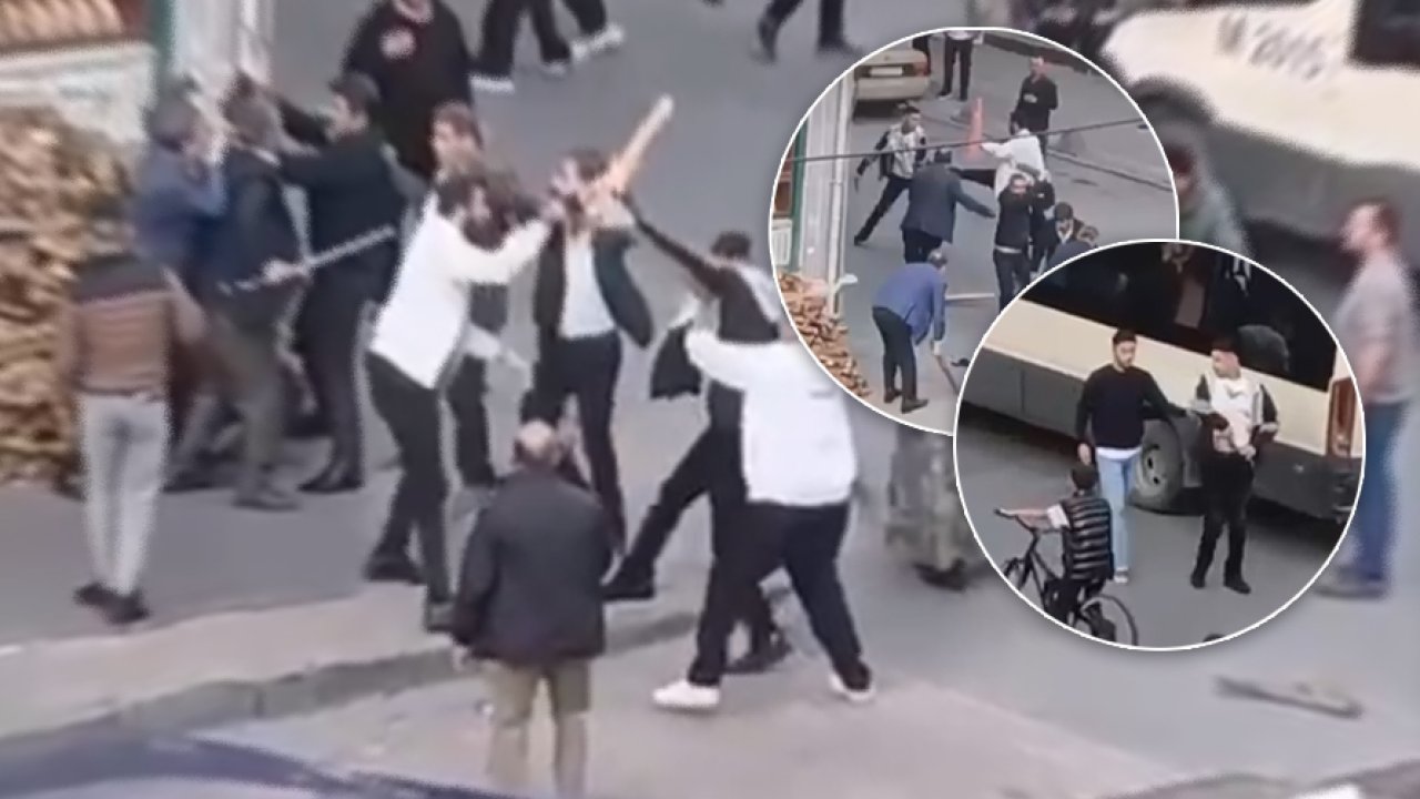 Alacak verecek kavgasında akrabalar birbirine girdi: Bıçak ve sopalar havada uçuştu!