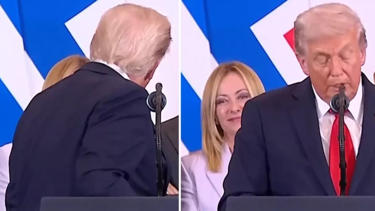 ABD Başkanı Trump'tan Meloni'ye iltifat: Güzelsin!