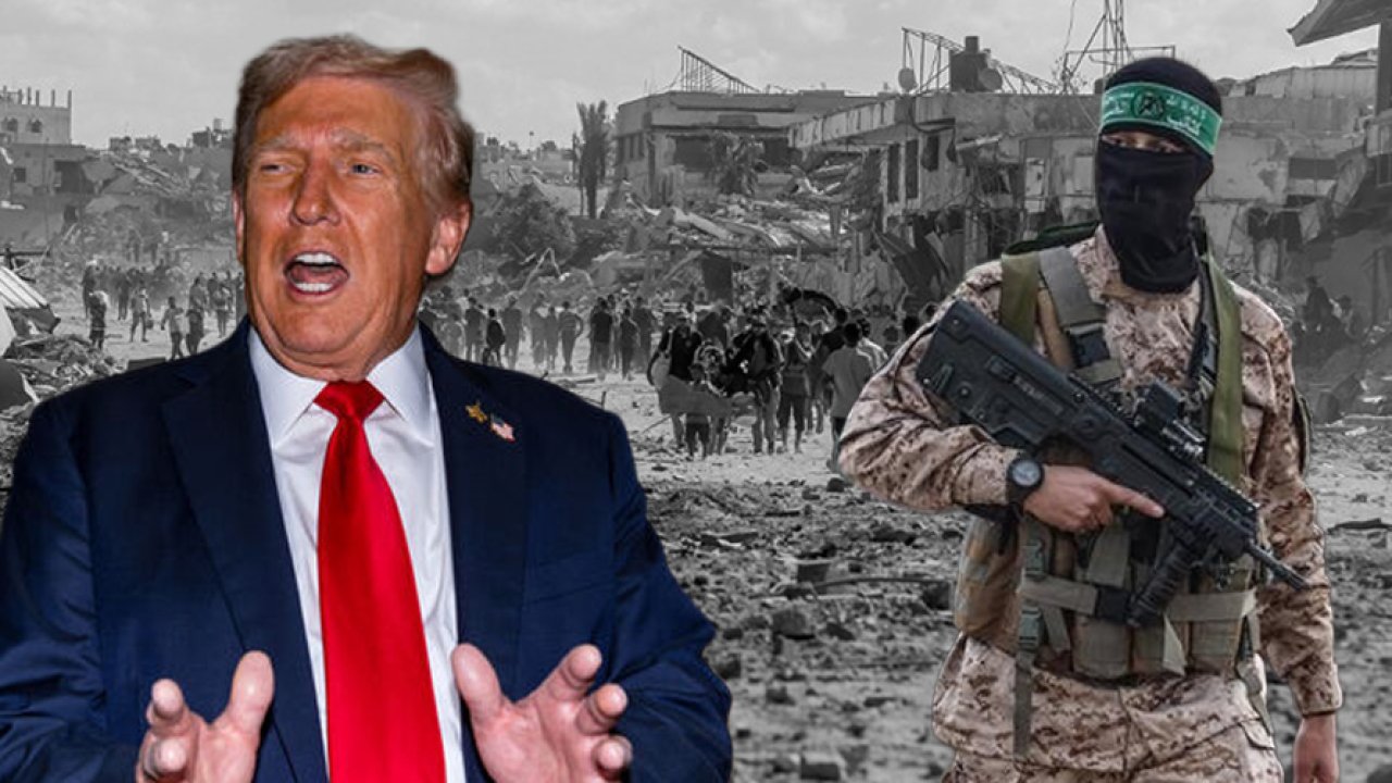 Hamas ve Trump'tan peş peşe açıklamalar: Açık açık tehdit etti!