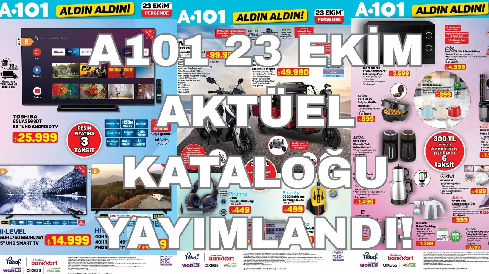 A101'e 200 cc benzinli motosiklet geliyor: A101 23 Ekim aktüel kataloğu yayımlandı!