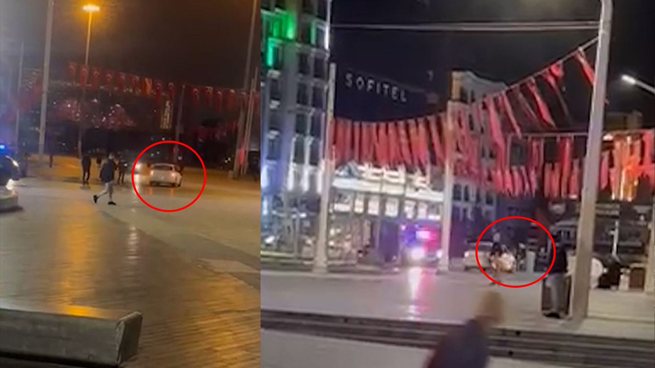 Alkollü avukat Taksim’i birbirine kattı: Polise çarpıp kaçtı, kovalamaca sonu yakalandı