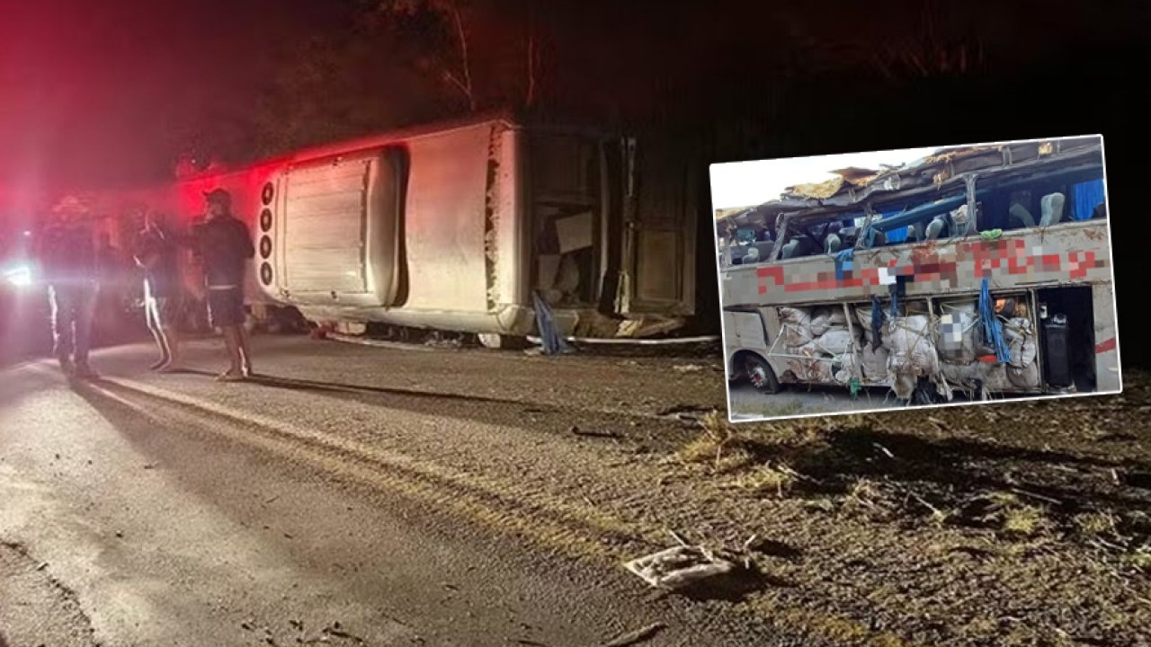 Brezilya'da katliam gibi kaza: 15 ölü, 17 yaralı!