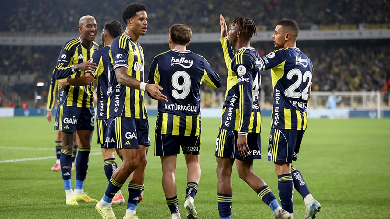 Fenerbahçe evinde hata yapmadı: Fatih Karagümrük'ü 2-1'le geçti!
