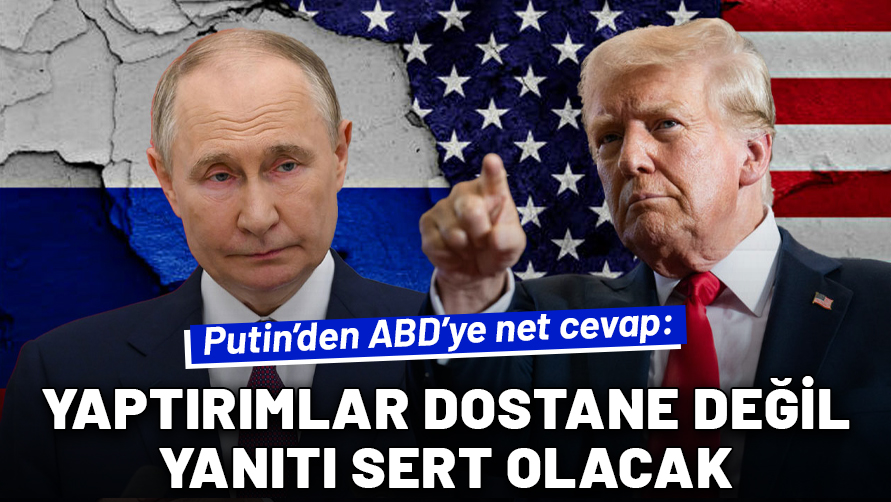 Putin'den ABD’ye net cevap: Yaptırımlara yanıt sert olacaktır