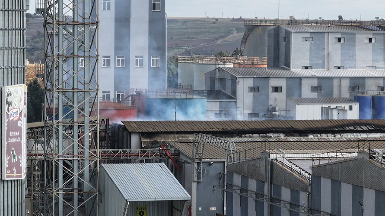 Yağ fabrikasında korkutan patlama: İki işçi yaralandı!