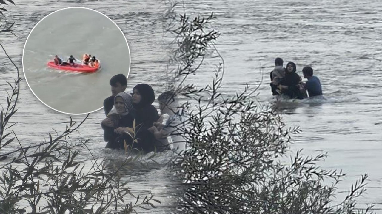 Barajın kapakları açıldı su seviyesi birden yükseldi: Bir aile birbirine tutunarak hayatta kaldı!
